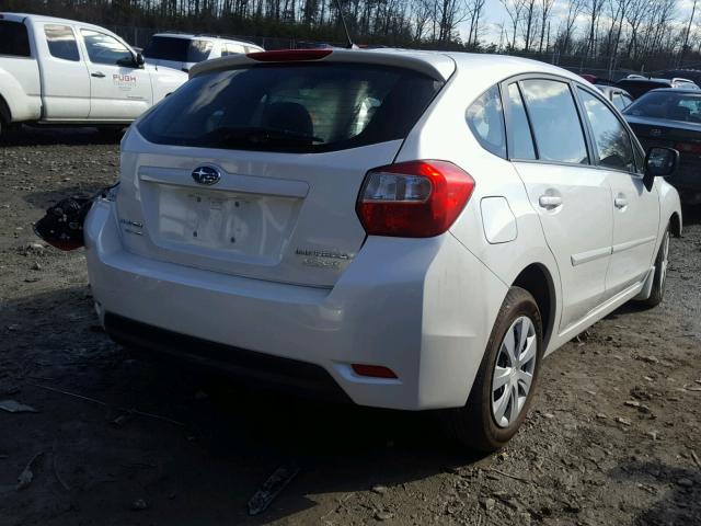 JF1GPAA66EH325690 - 2014 SUBARU IMPREZA BA WHITE photo 4