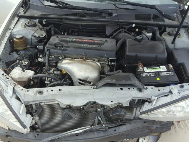 4T1BE32KX5U552367 - 2005 TOYOTA CAMRY LE GRAY photo 7