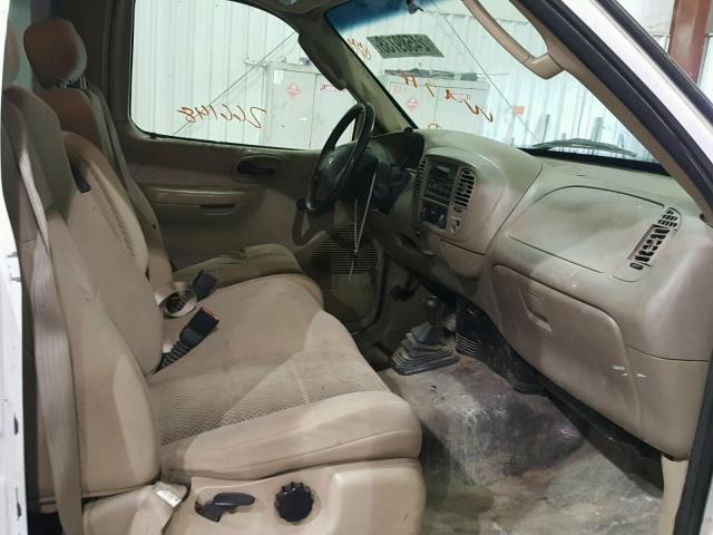 2FTPX18Z23CA80708 - 2003 FORD F150 WHITE photo 5