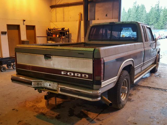 1FTHX2511GKA26200 - 1986 FORD F250 GRAY photo 4