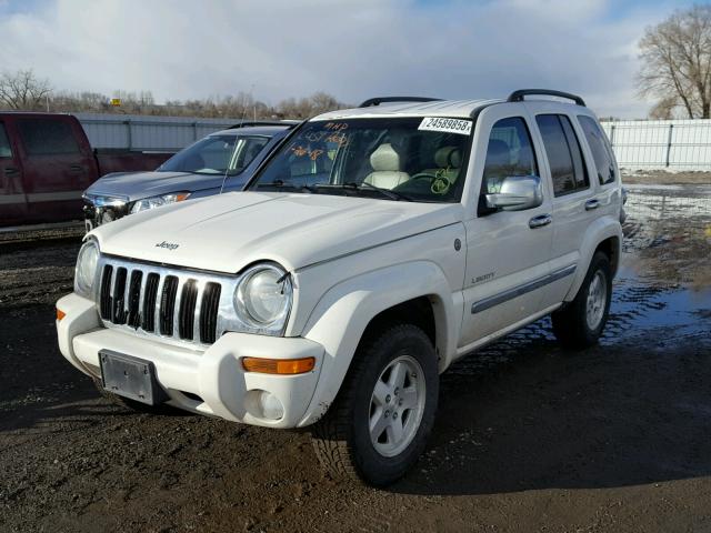 1J4GL58K54W188858 - 2004 JEEP LIBERTY LI WHITE photo 2