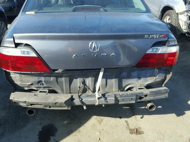 19UUA56903A074424 - 2003 ACURA 3.2TL TYPE GRAY photo 9