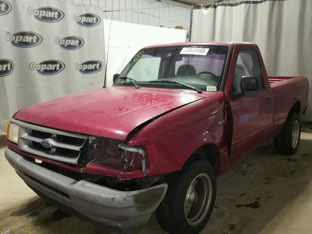 1FTCR10A0TTA40678 - 1996 FORD RANGER RED photo 2