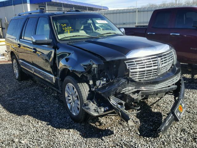 5LMJJ3H53BEJ09859 - 2011 LINCOLN NAVIGATOR BLACK photo 1