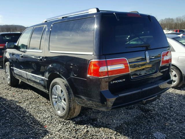 5LMJJ3H53BEJ09859 - 2011 LINCOLN NAVIGATOR BLACK photo 3