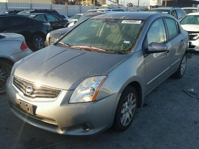 3N1AB6AP0CL766737 - 2012 NISSAN SENTRA/S/S SILVER photo 2