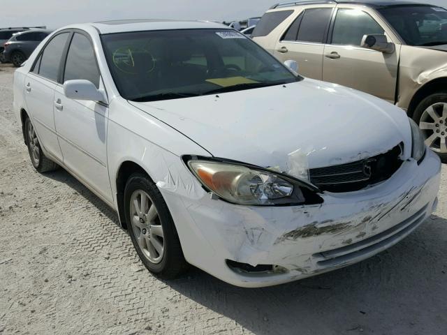 4T1BF30K53U037354 - 2003 TOYOTA CAMRY LE WHITE photo 1