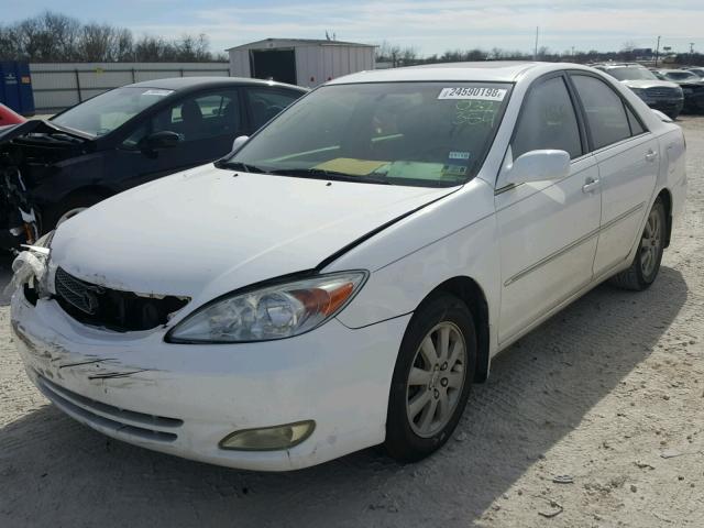 4T1BF30K53U037354 - 2003 TOYOTA CAMRY LE WHITE photo 2