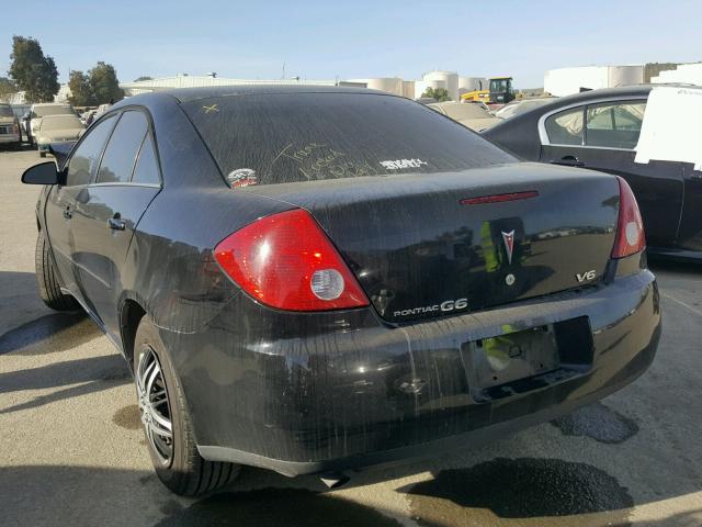 1G2ZG558164242509 - 2006 PONTIAC G6 SE1 BLACK photo 3