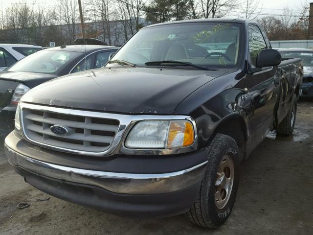 1FTRF17213NA92567 - 2003 FORD F150 BLACK photo 2