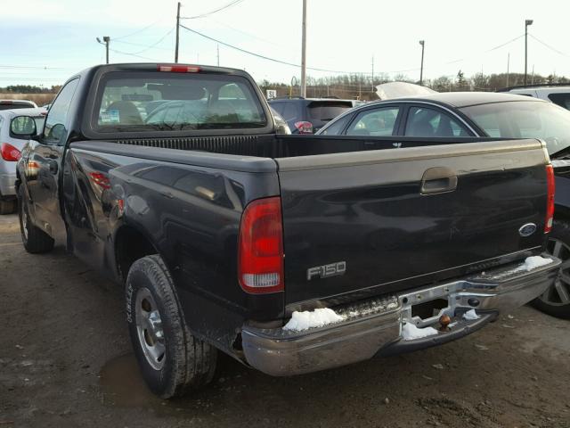 1FTRF17213NA92567 - 2003 FORD F150 Czarny zdjęcie 3