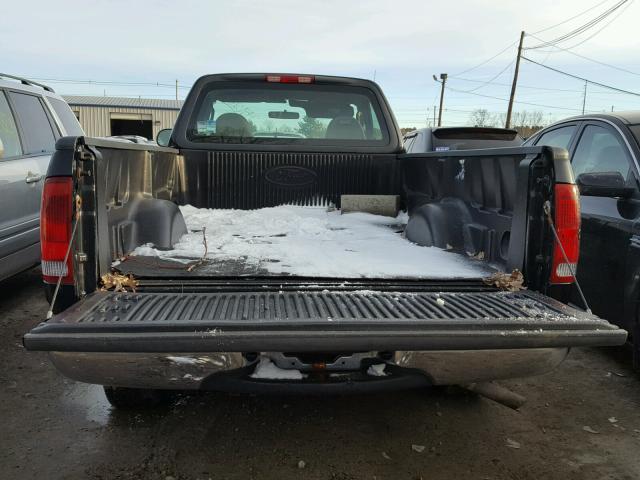 1FTRF17213NA92567 - 2003 FORD F150 BLACK photo 6