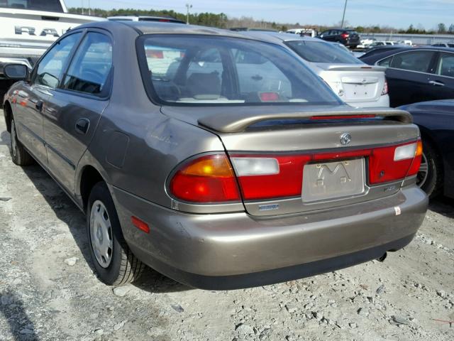 JM1BC1418V0125280 - 1997 MAZDA PROTEGE DX TAN photo 3