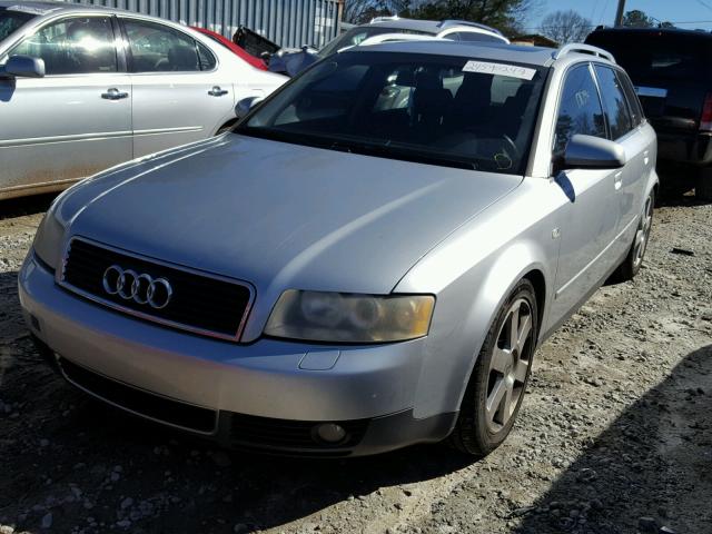 WAUVT68E82A248149 - 2002 AUDI A4 3.0 AVA SILVER photo 2