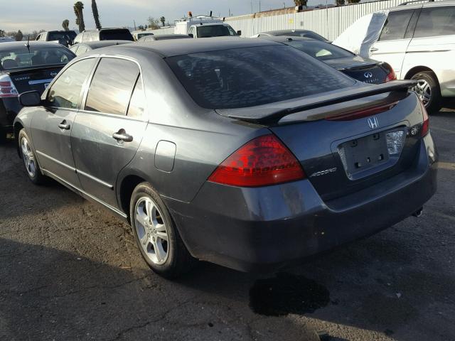 1HGCM56367A204338 - 2007 HONDA ACCORD SE CHARCOAL photo 3