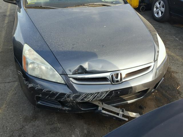 1HGCM56367A204338 - 2007 HONDA ACCORD SE CHARCOAL photo 7