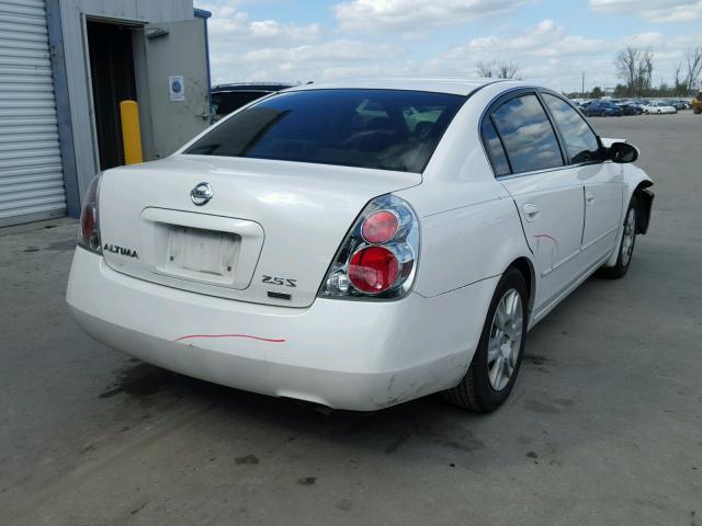 1N4AL11D46C154775 - 2006 NISSAN ALTIMA S WHITE photo 4