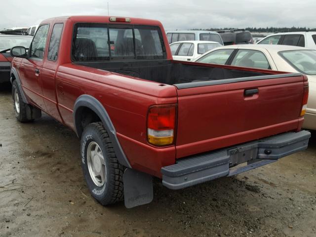 1FTDR15X7RPA58968 - 1994 FORD RANGER SUP RED photo 3