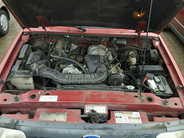 1FTDR15X7RPA58968 - 1994 FORD RANGER SUP RED photo 7