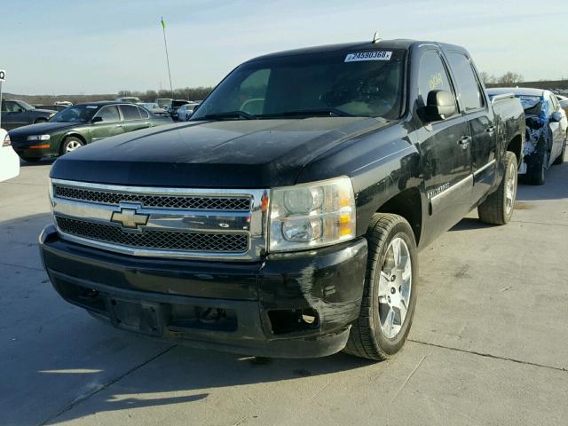 3GCEC13J18G298606 - 2008 CHEVROLET SILVERADO BLACK photo 2