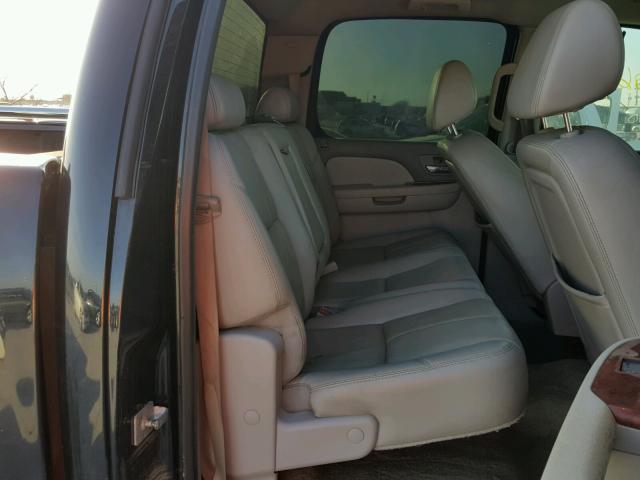 3GCEC13J18G298606 - 2008 CHEVROLET SILVERADO BLACK photo 6