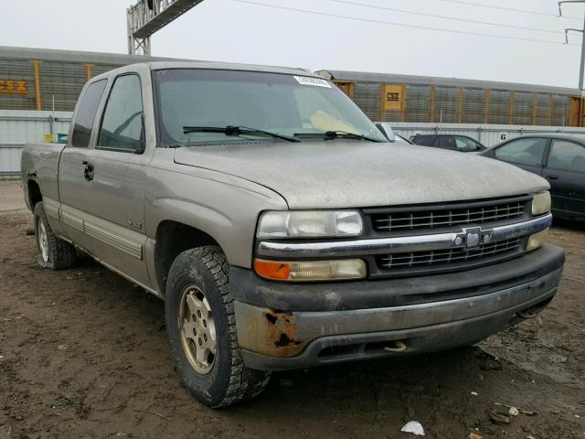 1GCEK19T9YE376407 - 2000 CHEVROLET SILVERADO BEIGE photo 1