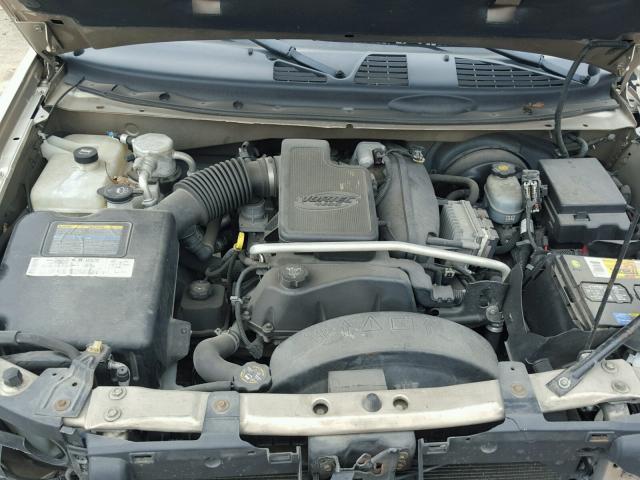 1GNDS13S442177229 - 2004 CHEVROLET TRAILBLAZE TAN photo 7