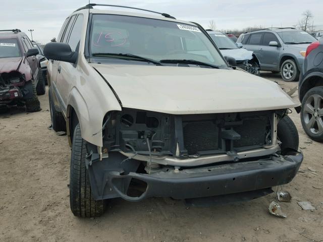 1GNDS13S442177229 - 2004 CHEVROLET TRAILBLAZE TAN photo 9