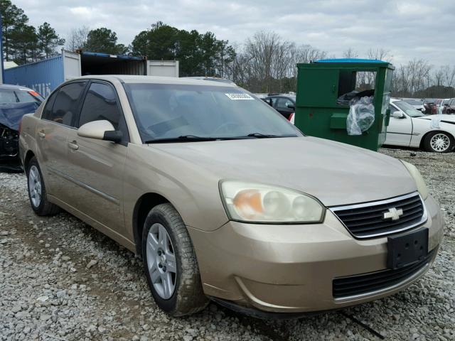 1G1ZT51F16F215092 - 2006 CHEVROLET MALIBU LT GOLD photo 1