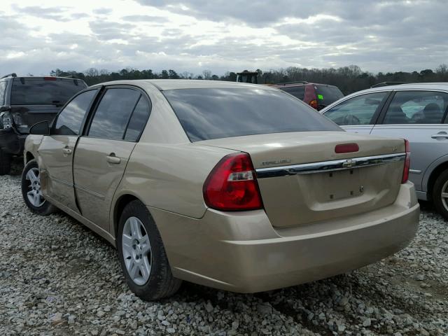 1G1ZT51F16F215092 - 2006 CHEVROLET MALIBU LT GOLD photo 3