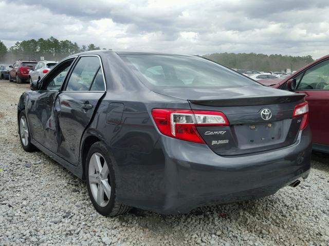 4T1BF1FK4EU824116 - 2014 TOYOTA CAMRY L GRAY photo 3