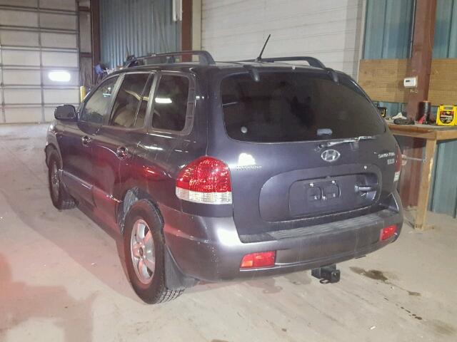 KM8SC13E26U112745 - 2006 HYUNDAI SANTA FE G GRAY photo 3