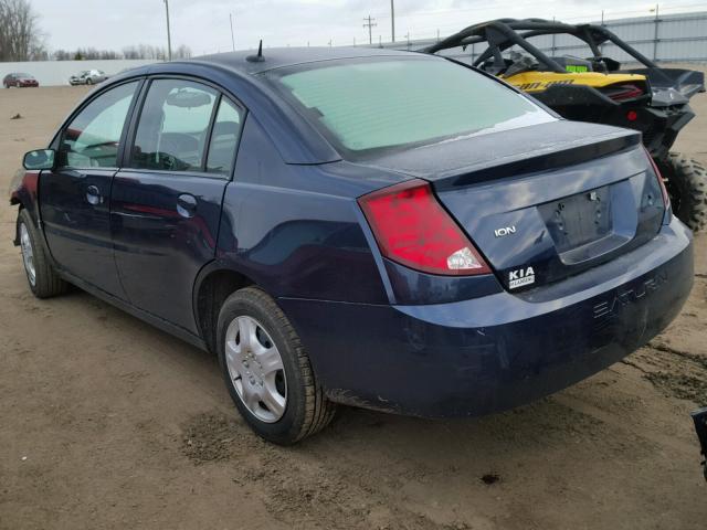 1G8AJ55F97Z145937 - 2007 SATURN ION LEVEL 蓝色 照片 3