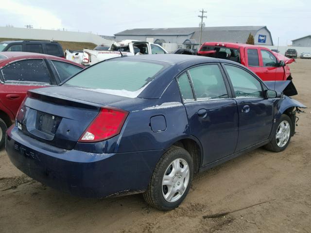 1G8AJ55F97Z145937 - 2007 SATURN ION LEVEL 蓝色 照片 4