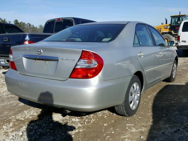 4T1BE32K52U108423 - 2002 TOYOTA CAMRY LE SILVER photo 4