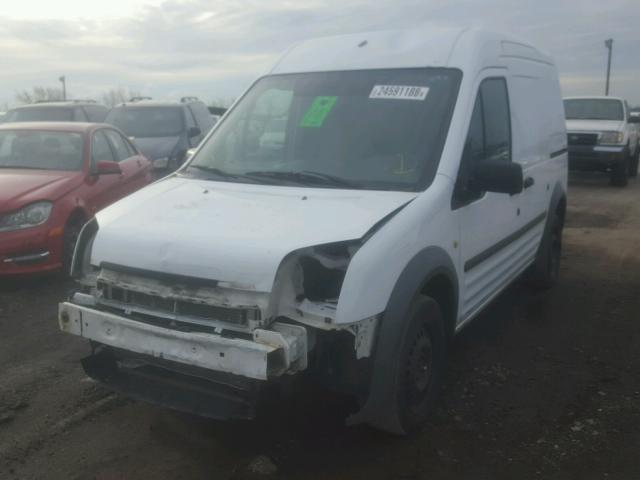 NM0LS7AN9DT130466 - 2013 FORD TRANSIT CO WHITE photo 2