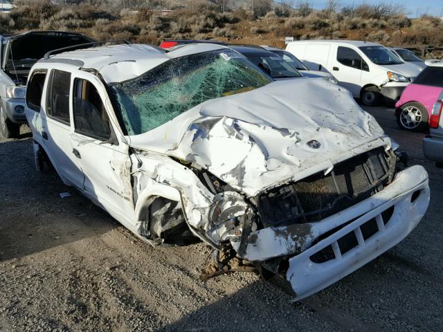 1B4HS28Y2WF198196 - 1998 DODGE DURANGO WHITE photo 1