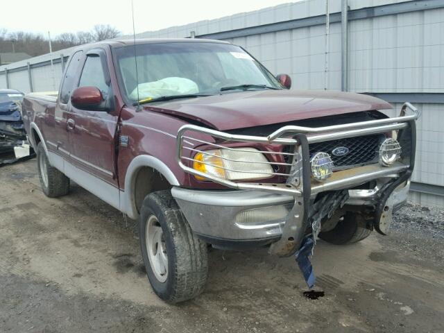 1FTRX18L2WNB22748 - 1998 FORD F150 BURGUNDY photo 1