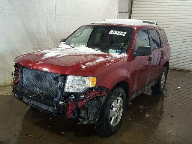 1FMCU0D7XAKB19099 - 2010 FORD ESCAPE XLT RED photo 2