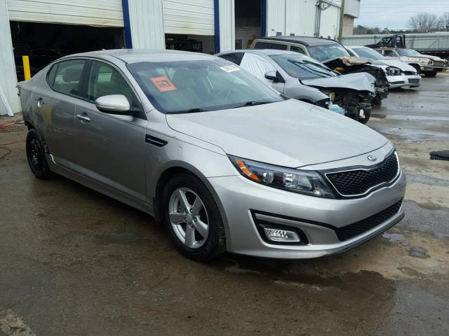 5XXGM4A77FG404653 - 2015 KIA OPTIMA LX SILVER photo 1