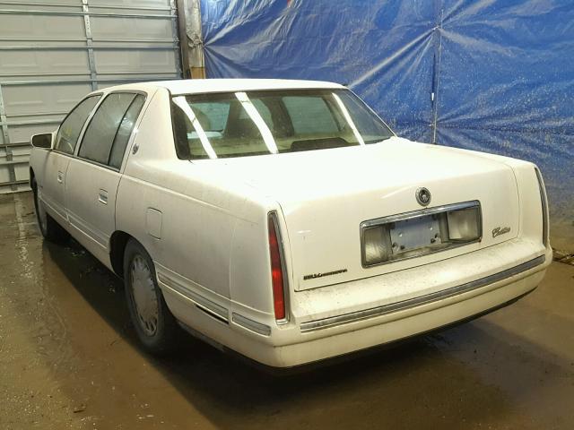 1G6KD54Y9WU798898 - 1998 CADILLAC DEVILLE WHITE photo 3