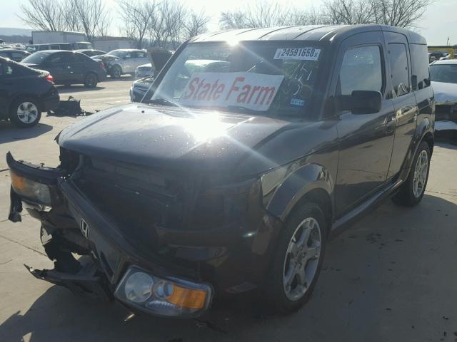 5J6YH18977L006367 - 2007 HONDA ELEMENT SC MAROON photo 2