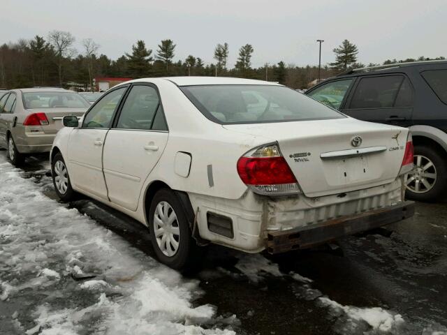 4T1BE32K76U719317 - 2006 TOYOTA CAMRY LE WHITE photo 3