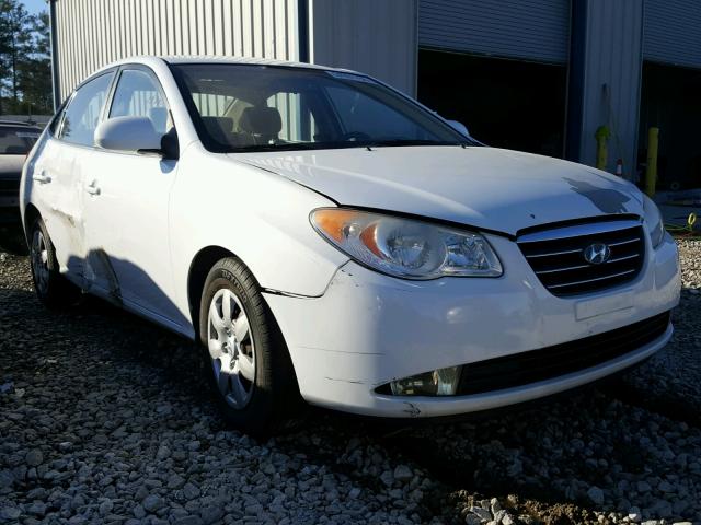 KMHDU46DX9U672009 - 2009 HYUNDAI ELANTRA GL WHITE photo 1