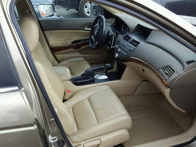 1HGCP26808A048641 - 2008 HONDA ACCORD EXL GOLD photo 5