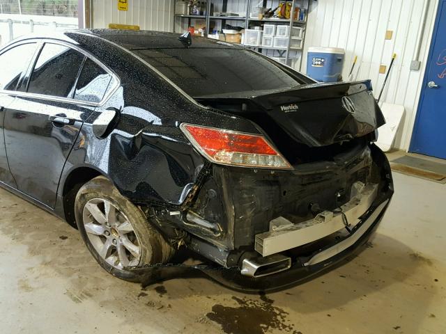 19UUA8F51DA000574 - 2013 ACURA TL TECH BLACK photo 9