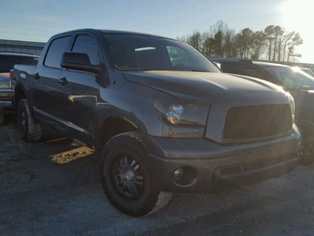 5TFDW5F11BX193783 - 2011 TOYOTA TUNDRA CRE GRAY photo 1