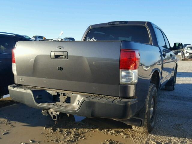 5TFDW5F11BX193783 - 2011 TOYOTA TUNDRA CRE GRAY photo 4