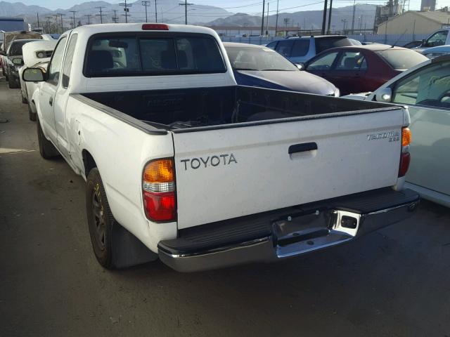 5TEVL52N62Z000431 - 2002 TOYOTA TACOMA XTR WHITE photo 3