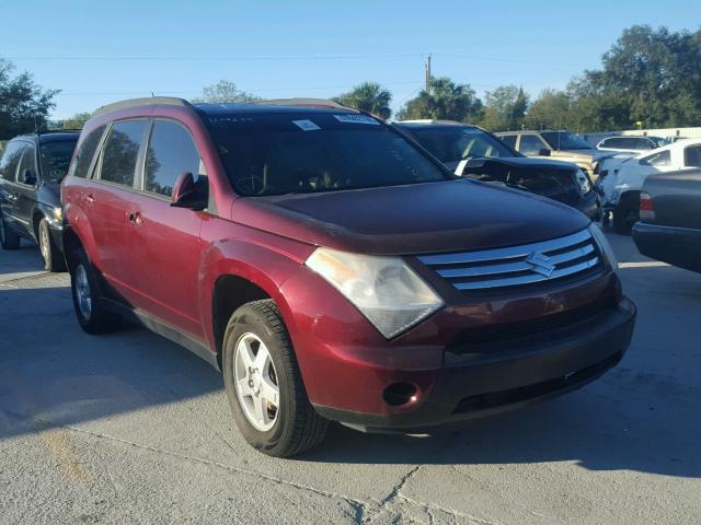 2S3DB217776124739 - 2007 SUZUKI XL7 MAROON photo 1